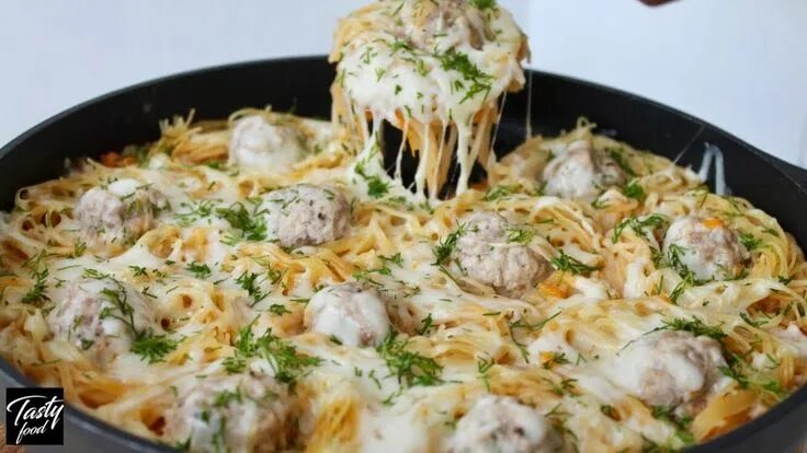 Макароны гнезда рецепты приготовления с фото Обожаю Этот Рецепт! Гнезда из Макарон с Фаршем!