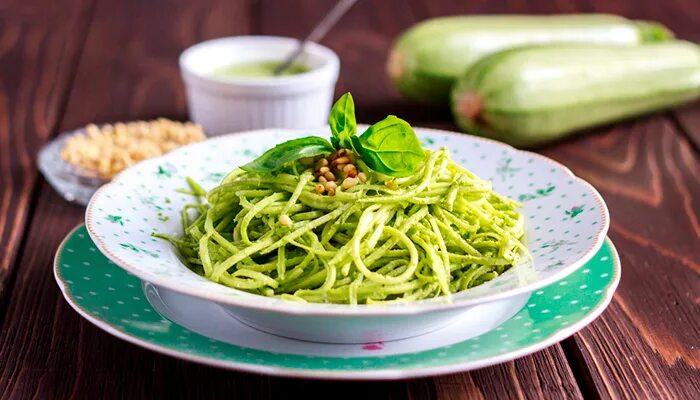 Макароны из кабачков рецепт с фото Наша Кухня. Овощные спагетти