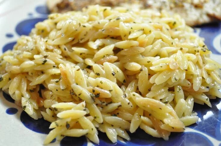 Макароны как рис фото Orzo with Parmesan and Basil Cibo, Ricette, Nutrizione