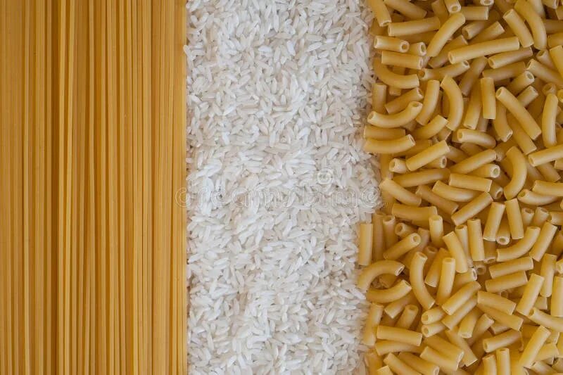 Макароны как рис фото Spaghetti,rice and Macaroni Textures Stock Photo - Image of rice, light: 3866645