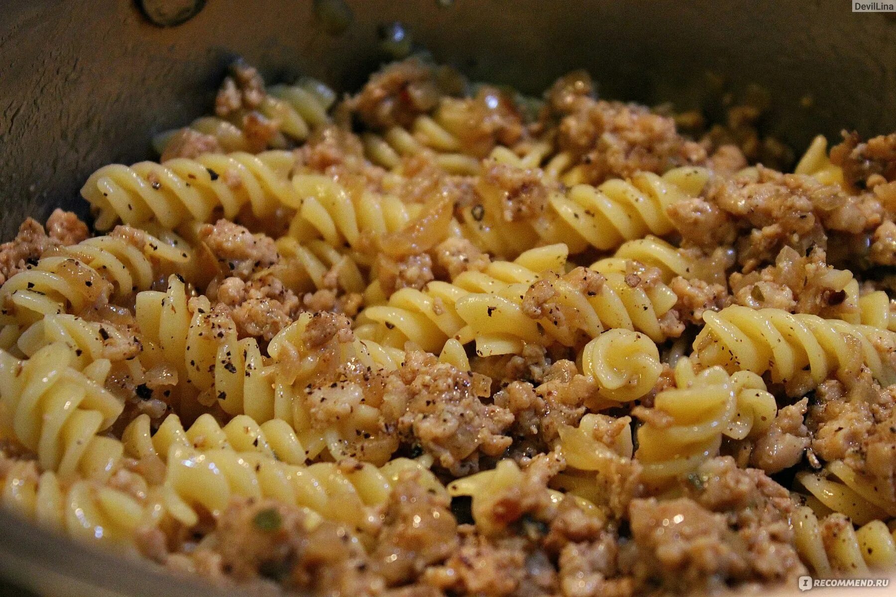 Макароны по флотски с фаршем фото Макаронные изделия Шебекинские Спирали - "Любимые спиральки на ужин + фоточки го