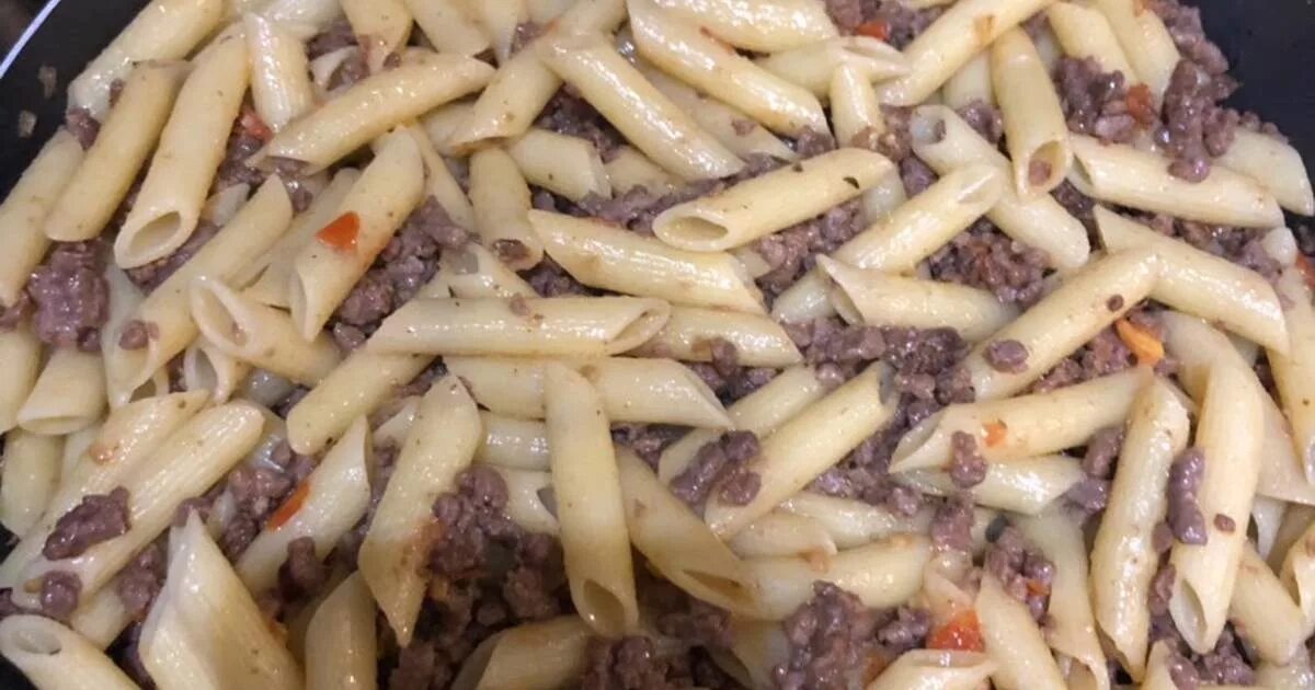 Макароны по флотски с фаршем фото Рожки по флотски с фаршем CoffMachines.ru