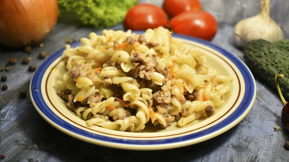 Макароны по флотски с фаршем фото Макароны по флотски с куриным фаршем