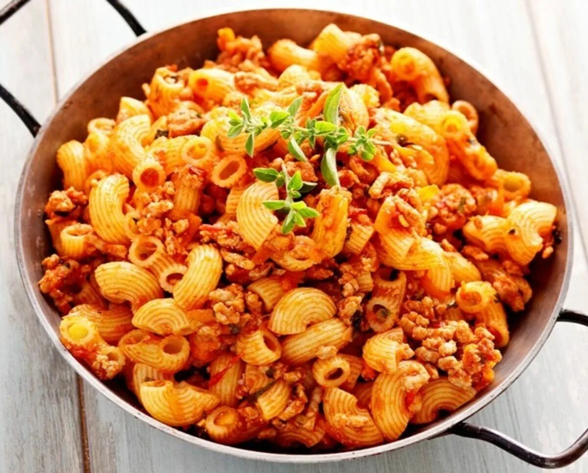 Макароны по флотски с фаршем фото Макароны с фаршем или по-флотски