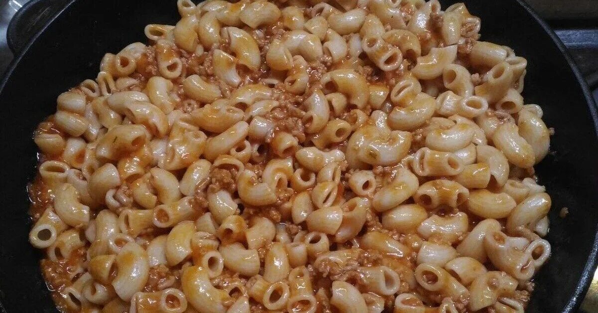 Макароны по флотски с фаршем фото Макароны не по - флотски, а по пехотински! Пикабу