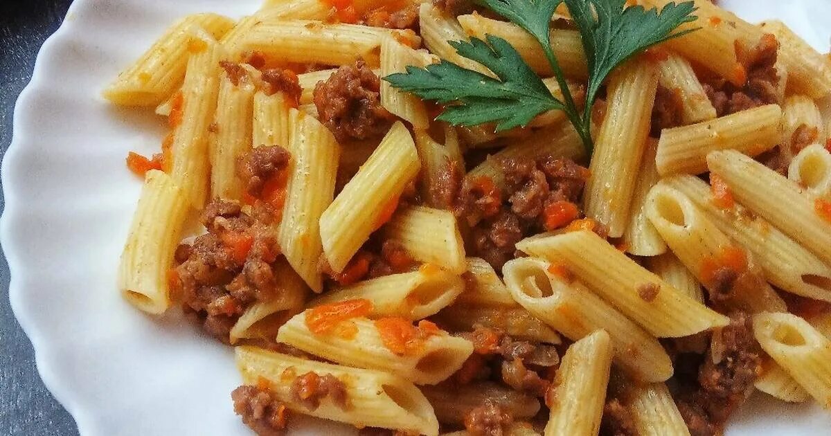 Макароны по флотски в кастрюле фото Рецепт быстрого приготовления макарон с ароматной подливой 1000 и 1 рецепт Дзен