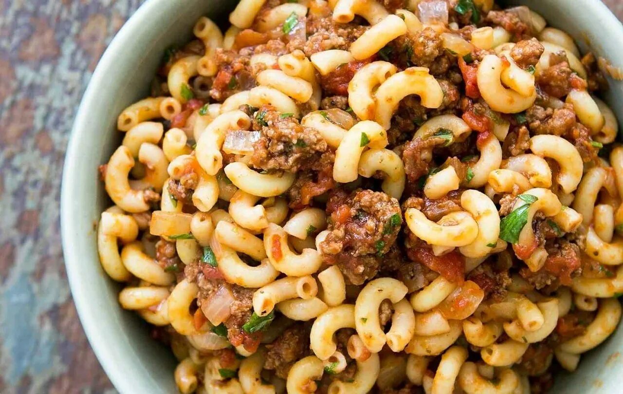 Макароны по флотски в кастрюле фото Макароны по-флотски "Будь Готов" 370 г купить по цене 500 руб. Быстрая доставка 