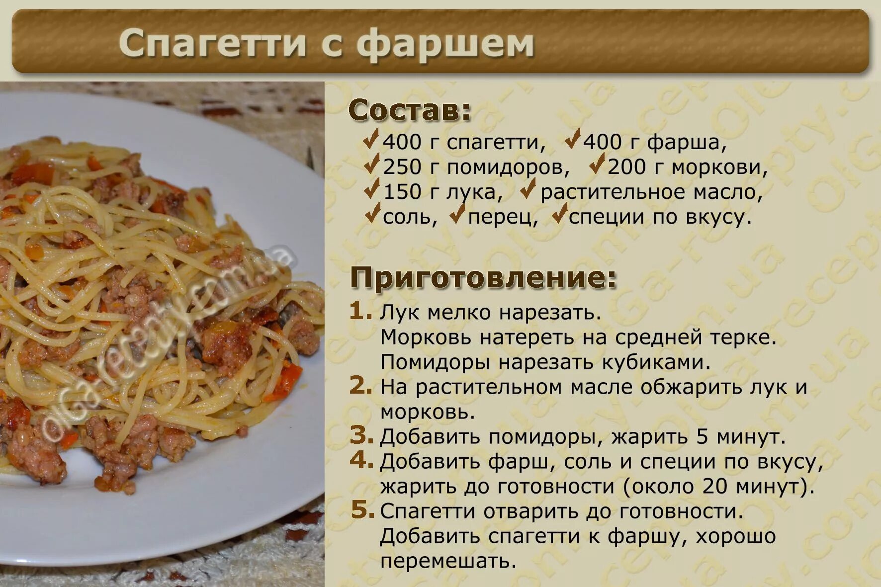 Макароны рецепты приготовления с фото пошагово Спагетти с фаршем Рецепты еды, Еда, Питание рецепты