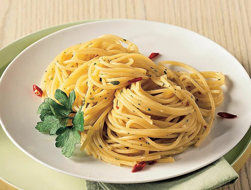 Макароны с чесноком рецепт с фото spaghetti aglio, olio e peperoncino :: spaghetti with garlic, olive oil and chil
