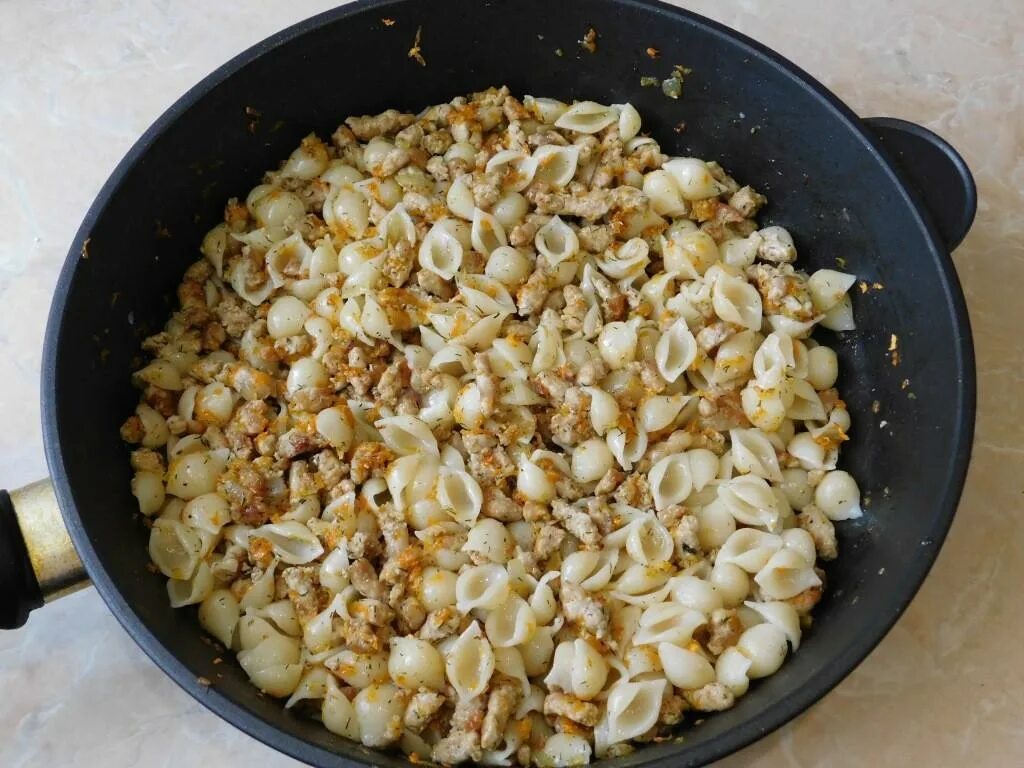 Макароны с фаршем на сковороде фото Макароны с фаршем на сковороде рецепт фото пошагово и видео - 1000.menu