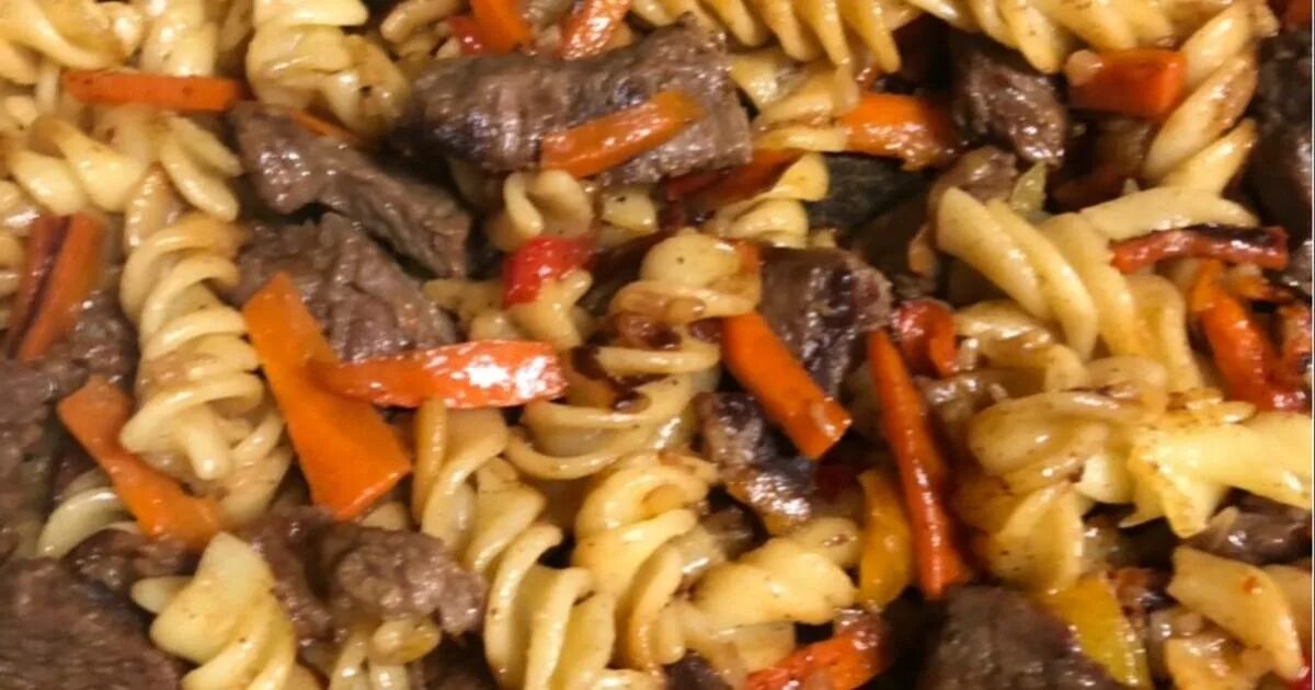 Макароны с говядиной рецепт с фото Мясо тушеное с макаронами CoffMachines.ru