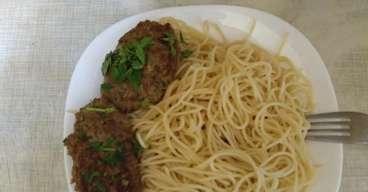 Макароны с котлетой рецепты с фото Будь против системы!! Пикабу