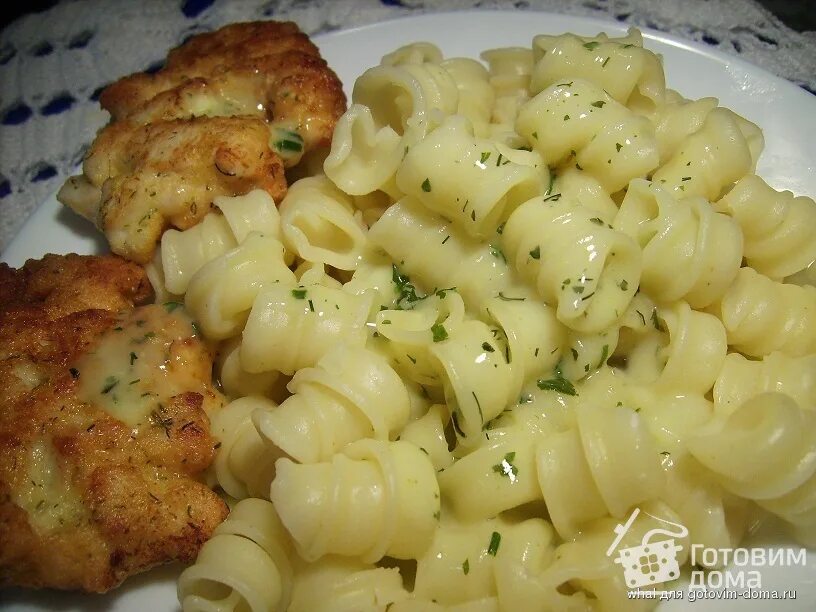 Макароны с котлетой рецепты с фото Куриные котлетки "Нежность" - пошаговый рецепт с фото на Готовим дома