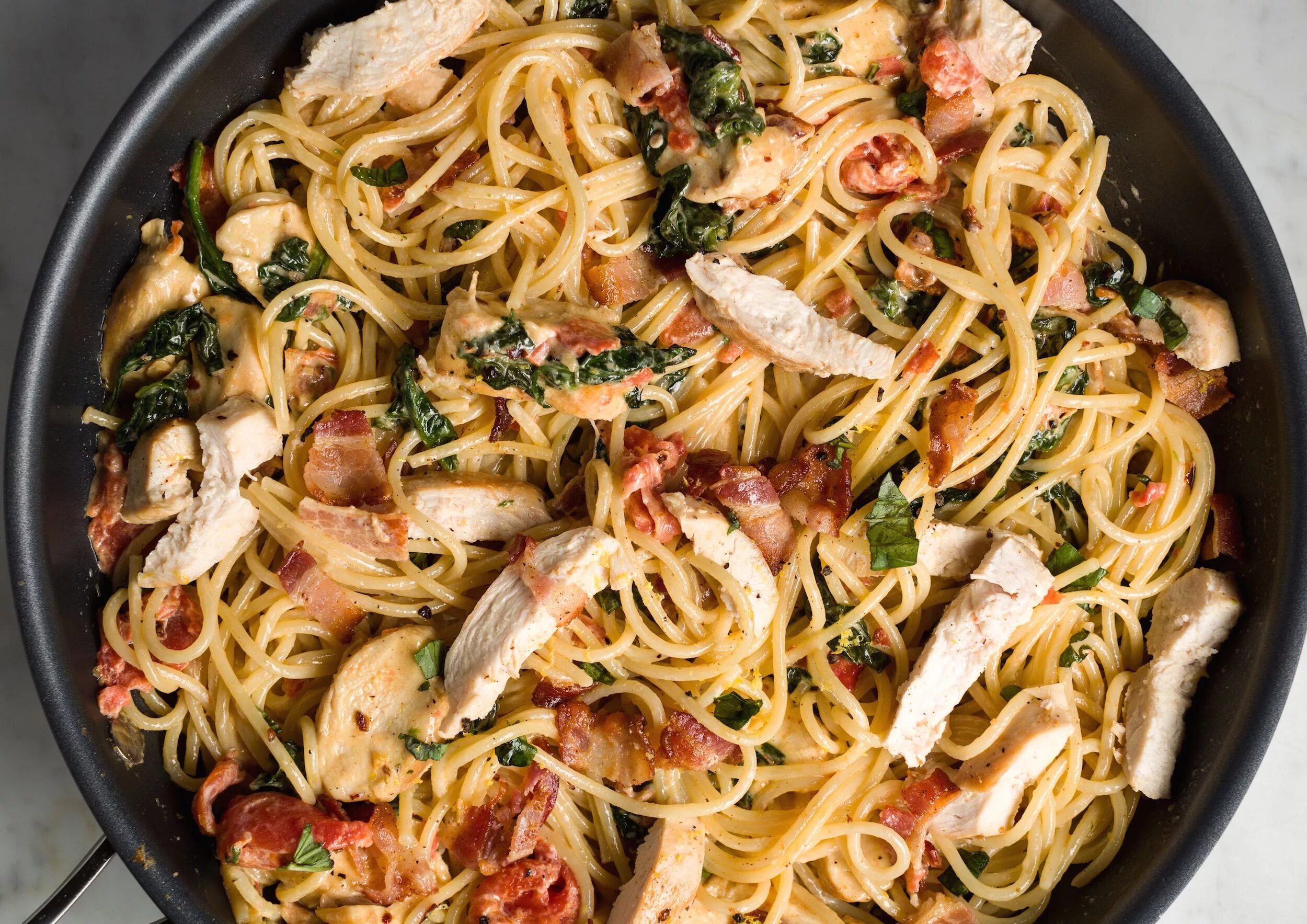 Макароны с курицей фото Light Pasta Recipes You’ll Love, From Spinach Pesto to Shrimp Scampi Chicken pas