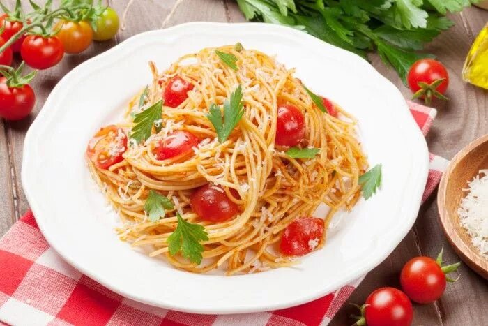 Макароны с помидорами с фото Паста с помидорами черри Recipes, Ethnic recipes, Dinner recipes