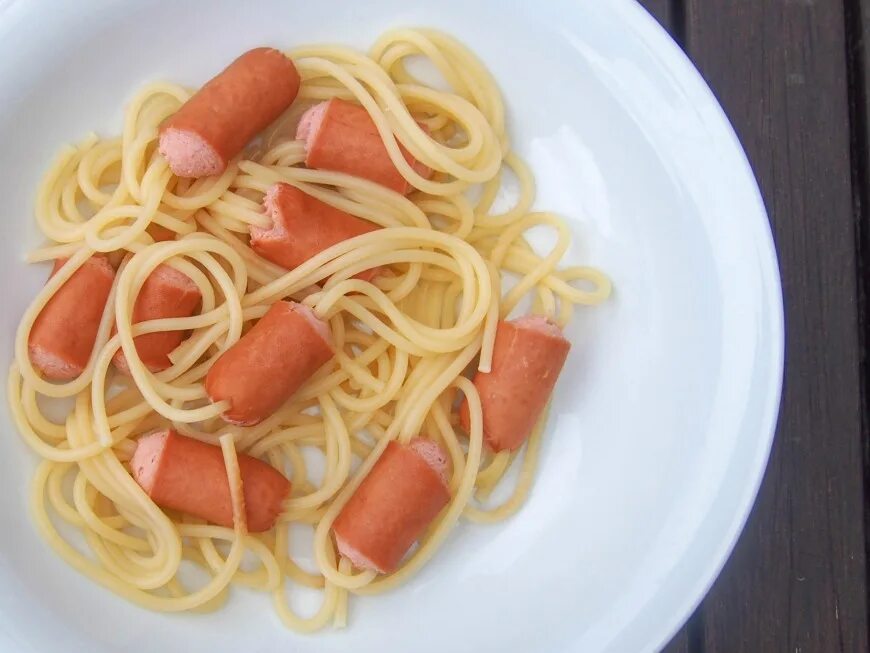 Макароны с сосисками в духовке фото is plain spaghetti good for dogs Cheap Sell - OFF 74