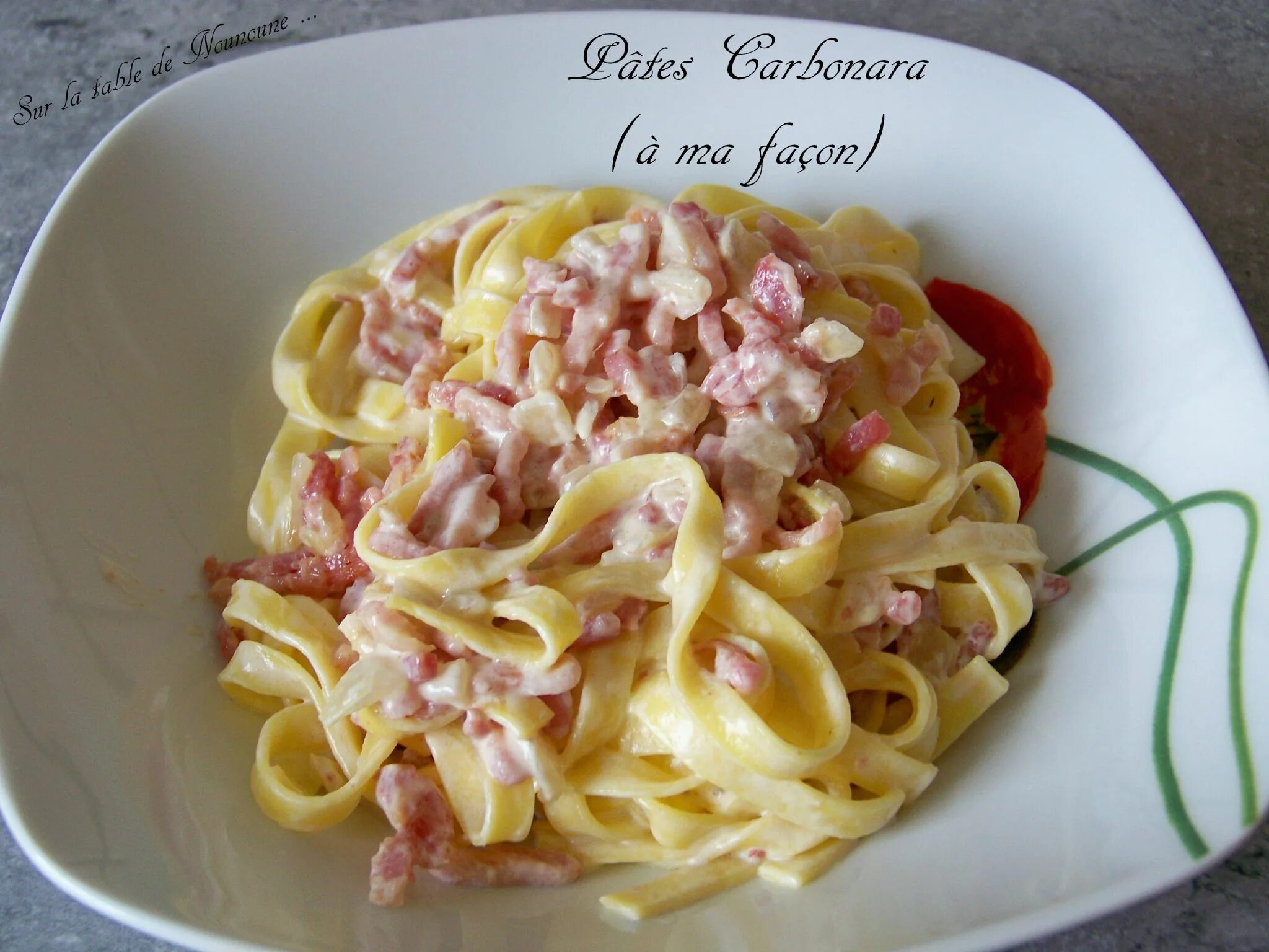 Макароны с сыром и колбасой фото Admin Obligatoire intermittent pate carbonara au four Transcender Signal Process