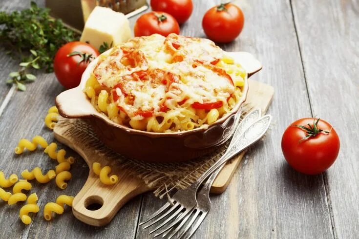 Макароны с сыром и помидорами фото Improve the Classic Mac and Cheese with One Ingredient Блюда из говядины, Макаро