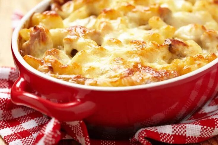 Макароны с сыром в духовке фото Em 40 minutos o prato fica pronto e rende 6 porções Mac and cheese, Baked mac n 