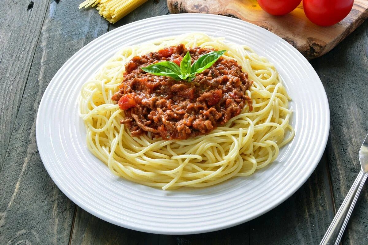 Макароны соус болоньезе рецепт с фото Спагетти Болоньезе