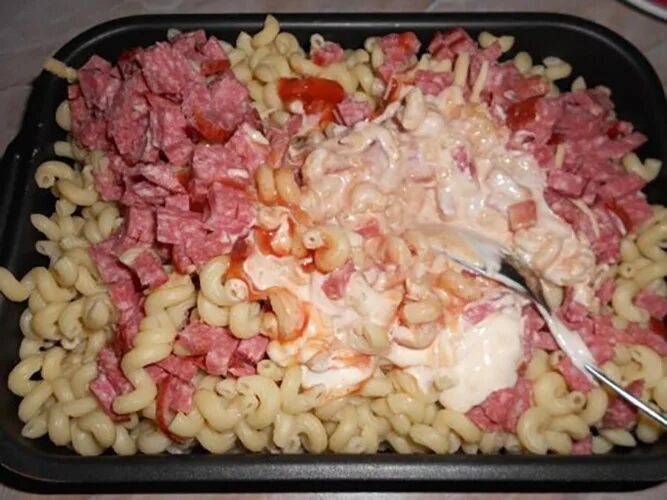 Макароны в духовке фото Готовим пикантные макароны в духовке. - Еда и рецепты - 2154477 - Tabor.ru