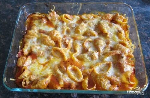 Макароны в духовке фото Запеченные макароны в духовке - пошаговый рецепт с фото на Повар.ру