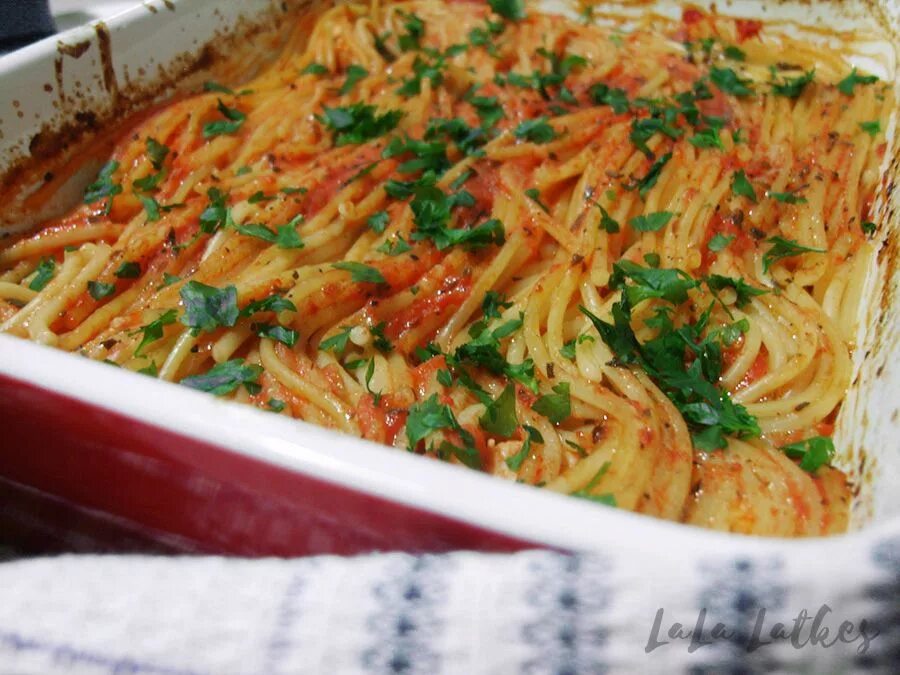 Макароны в духовке рецепт с фото Спагетти с курицей в духовке Спагетти с курицей, Еда, Кулинария