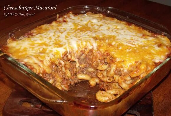 Макароны в духовке рецепт с фото Cheeseburger Macaroni Recipes, Macaroni, Tasty dishes