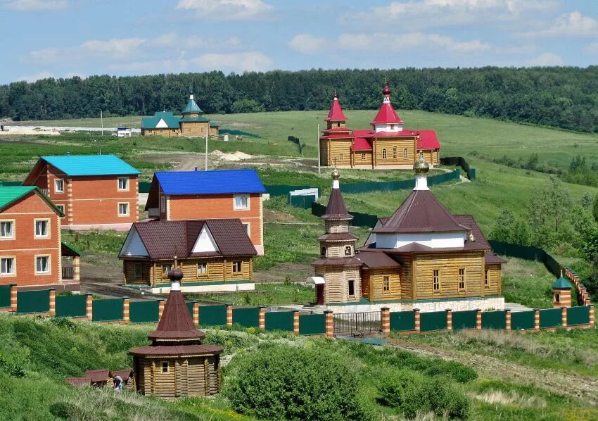 Макаровский монастырь саранск фото Иоанно-Богословский Макаровский мужской монастырь. Дальняя пустынь, Макаровка (С