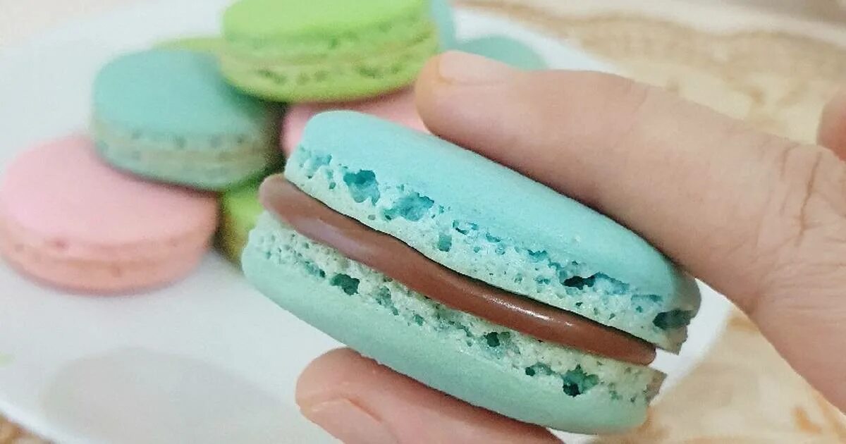 Макаруны рецепт в домашних условиях с фото Resep Macarons (gluten free) oleh Ummi Miymilo - Cookpad