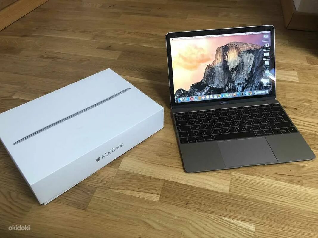 Макбук серый космос фото Apple MacBook 12" Space Gray (Z0TY0000K) 2017: цены характеристики фото где купи