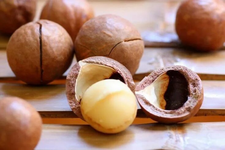 Македонский орех фото Лайф-хак: Как активировать орехи? FoodFriends Macadamia nuts, Macadamia, Food