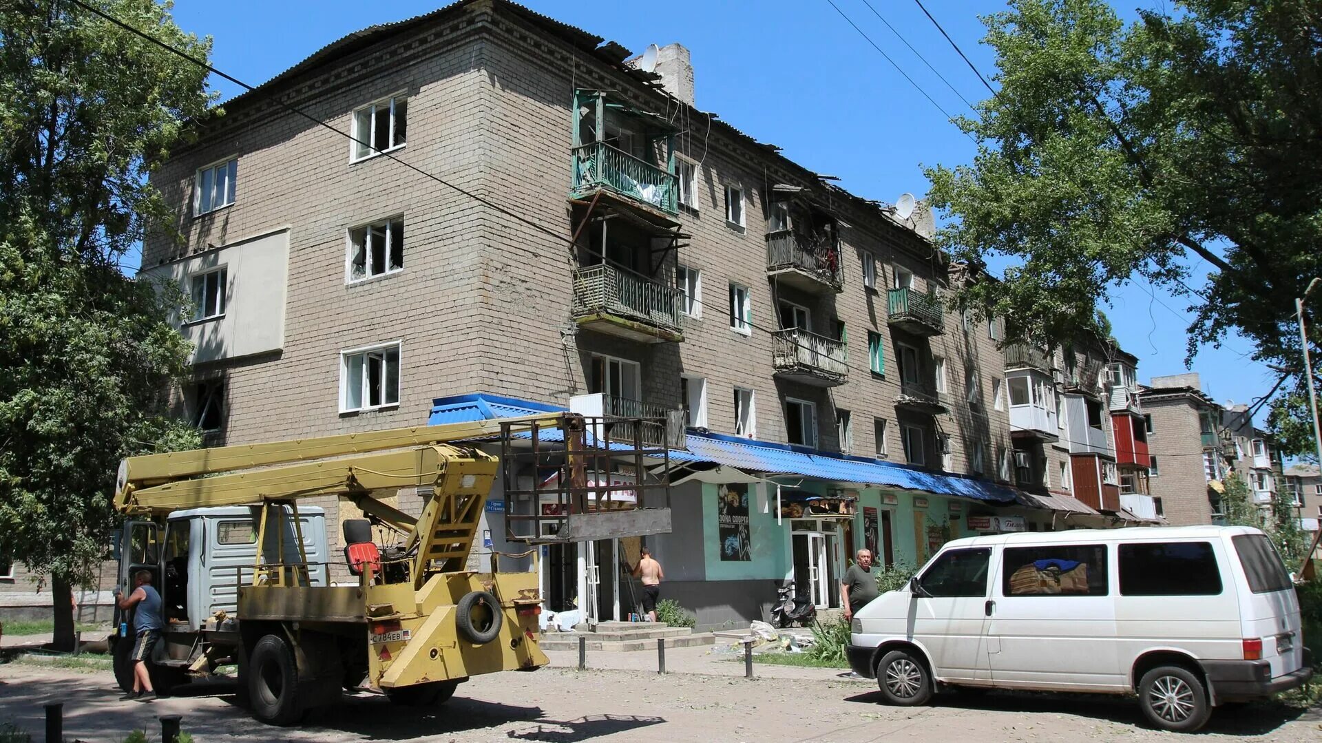 Макеевка фото города сегодня Число пострадавших при украинском обстреле Макеевки возросло до 68 - РИА Новости