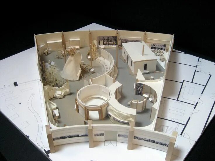 Макет дизайн проекта West Office Exhibition Design by Renata Martin at Coroflot.com Museum exhibition