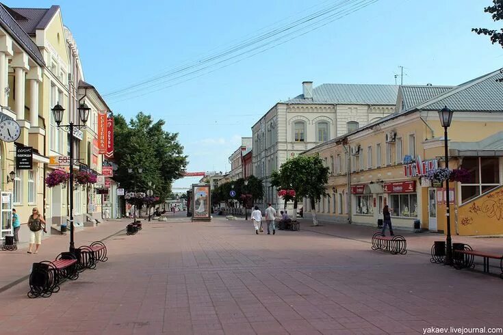 Макет города тверь трехсвятская улица фото Тверь, ч.1 - Улица Трёхсвятская Street view, Street, Scenes