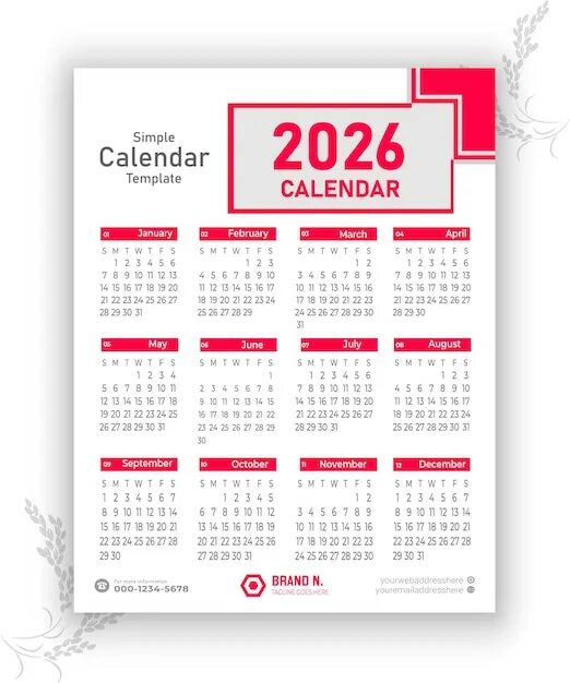 Макет календаря на 2025 год Шаблон абстрактного фона Премиум векторы