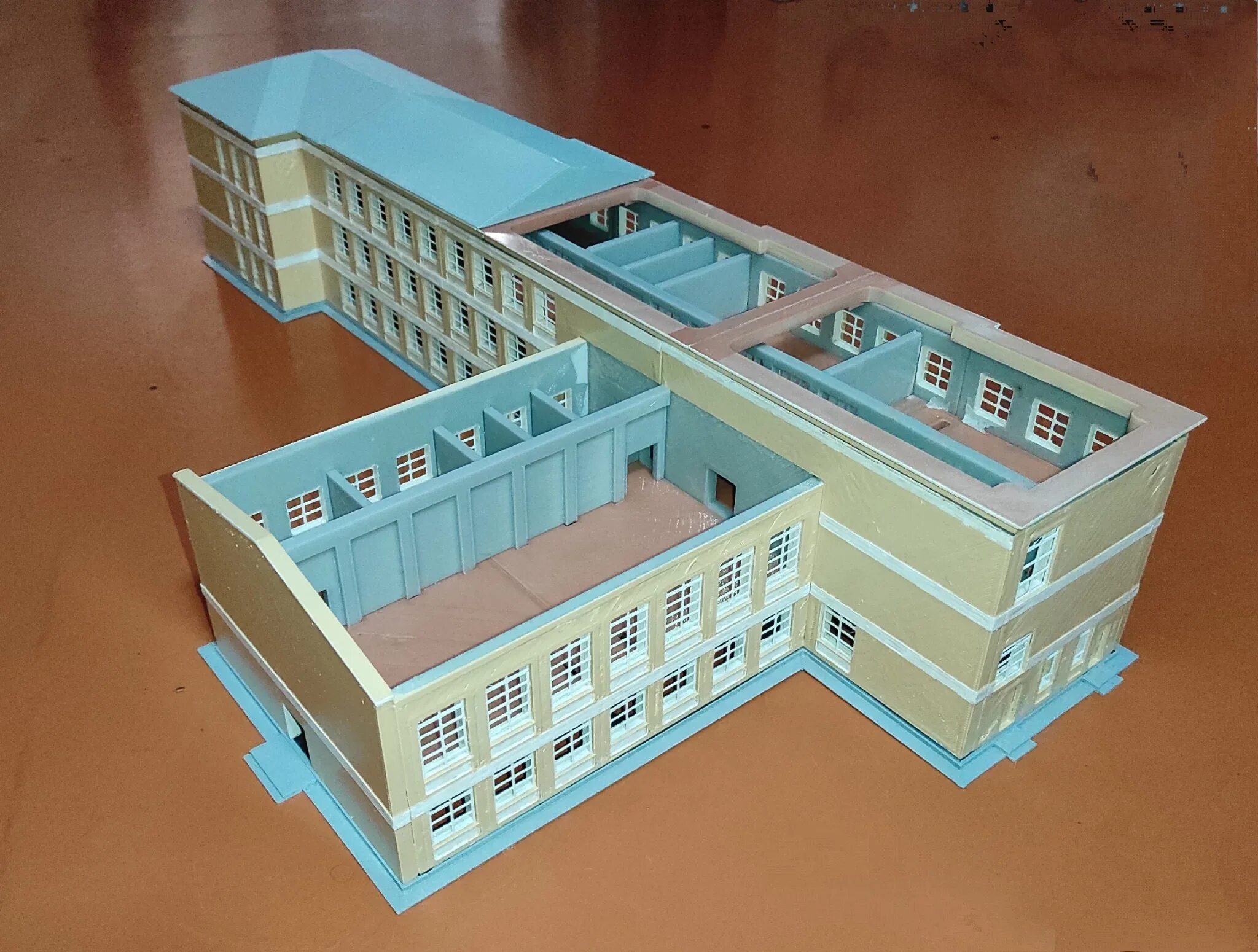 Макет школы фото Финал Всероссийского конкурса проектов 3D-моделирования и 3D-печати "Перспектива