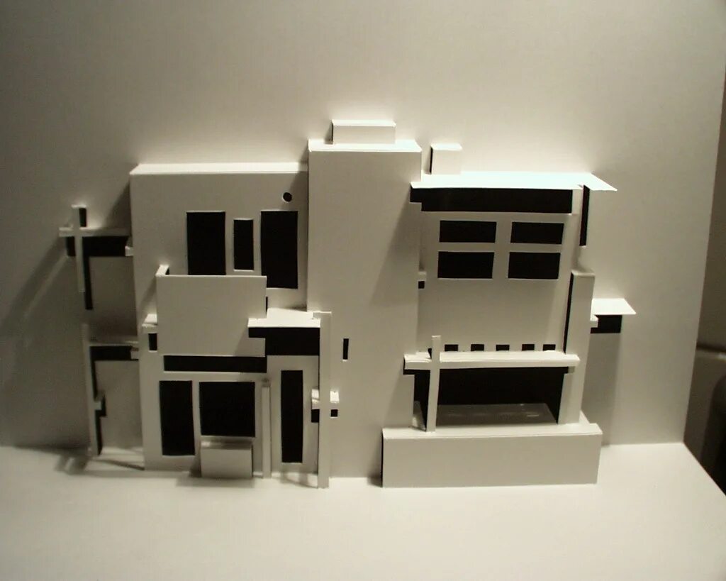 Макет здания фото Rietveld-Schröder house - Utrecht, Netherlands Inspired on. Flickr