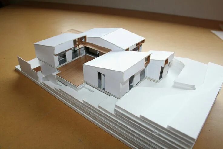 Макет здания фото Gallery of offSET Shed House / Irving Smith Jack Architects - 18 Shed homes, Sma