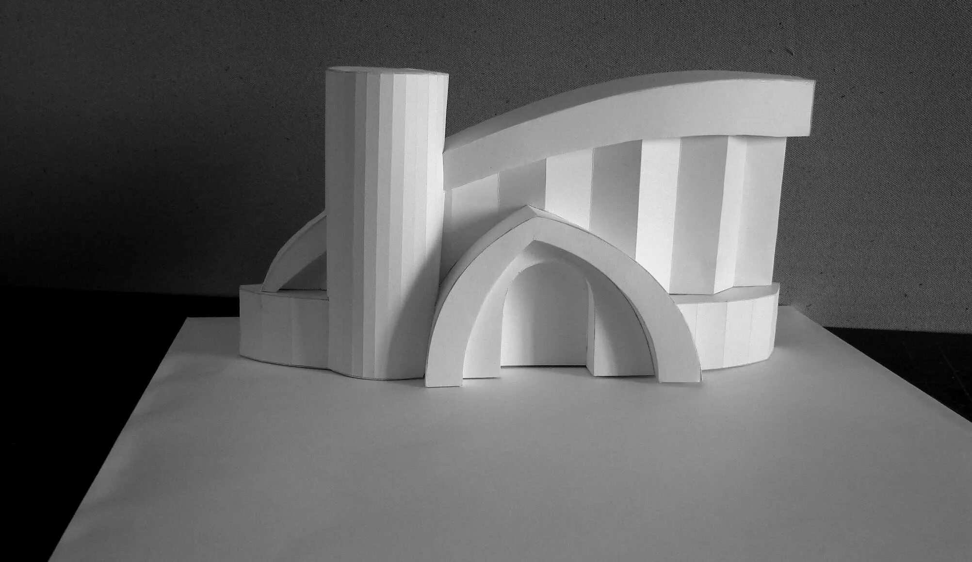 Макеты из бумаги фото Arc architect - 76 photo