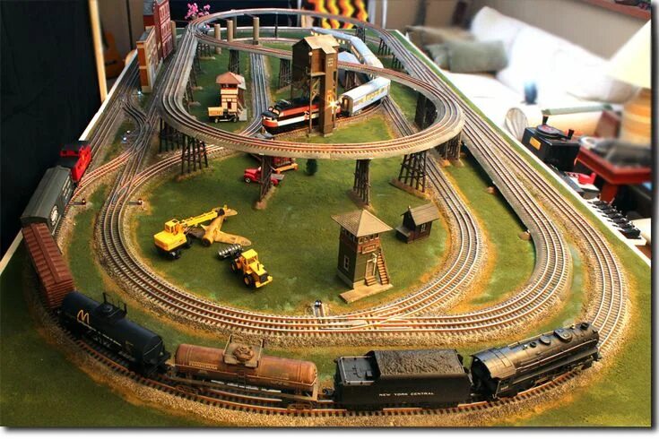 Макеты железных дорог фото Custom Model Train & Railroad Layouts Ho train layouts, Train layouts, Model tra