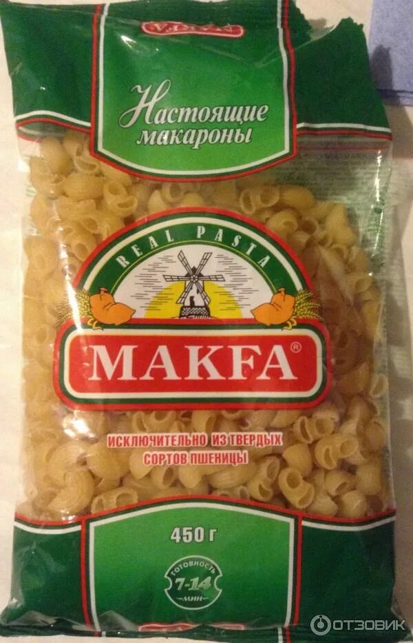 Макфа макароны виды с фото Отзыв о Макаронные изделия Макфа Вполне съедобные и полезные