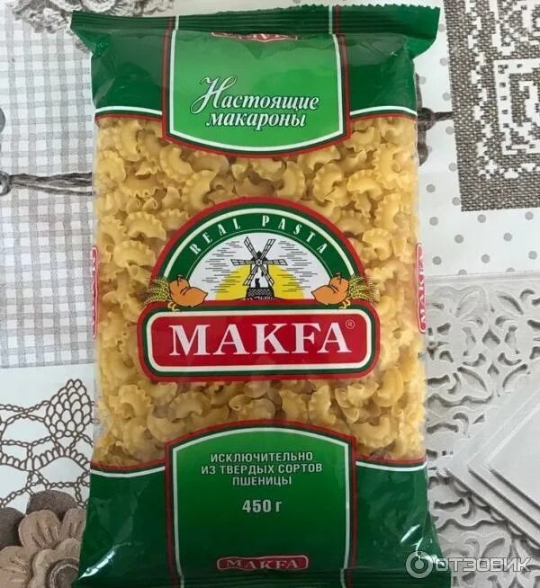 Макфа макароны виды с фото Отзыв о Макароны Макфа "Гребешки" Симпатичная форма макарон