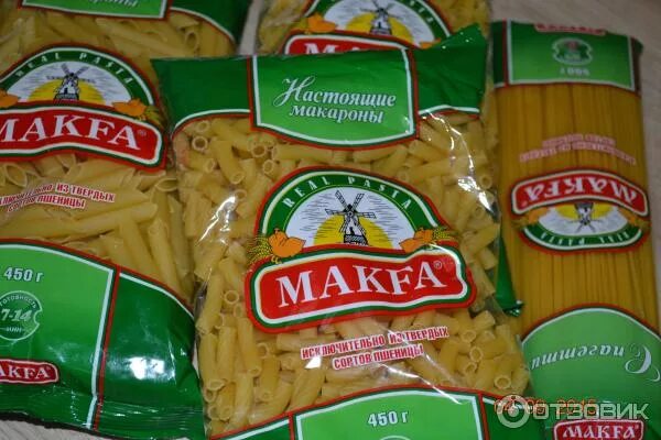 Макфа макароны виды с фото Отзыв о Макаронные изделия Макфа Отличные макароны