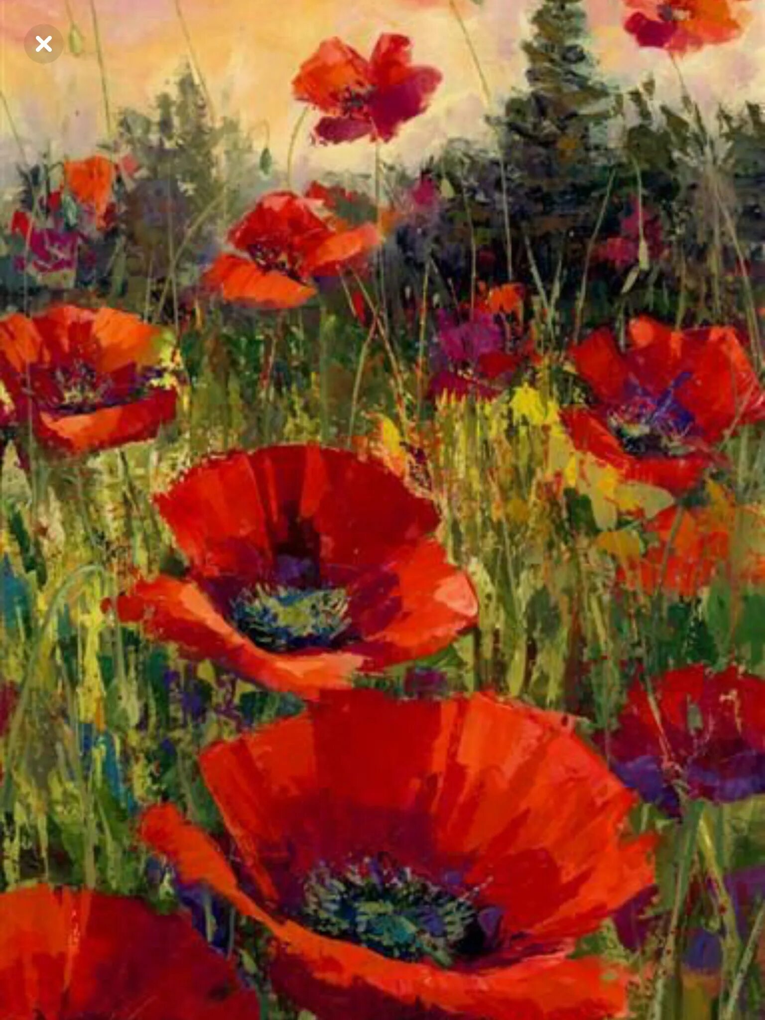 Маки фото масло Oil Painting Canvas #OilPaintingImpasto Info: 6781274697 #OilPaintingEasy Poppy 