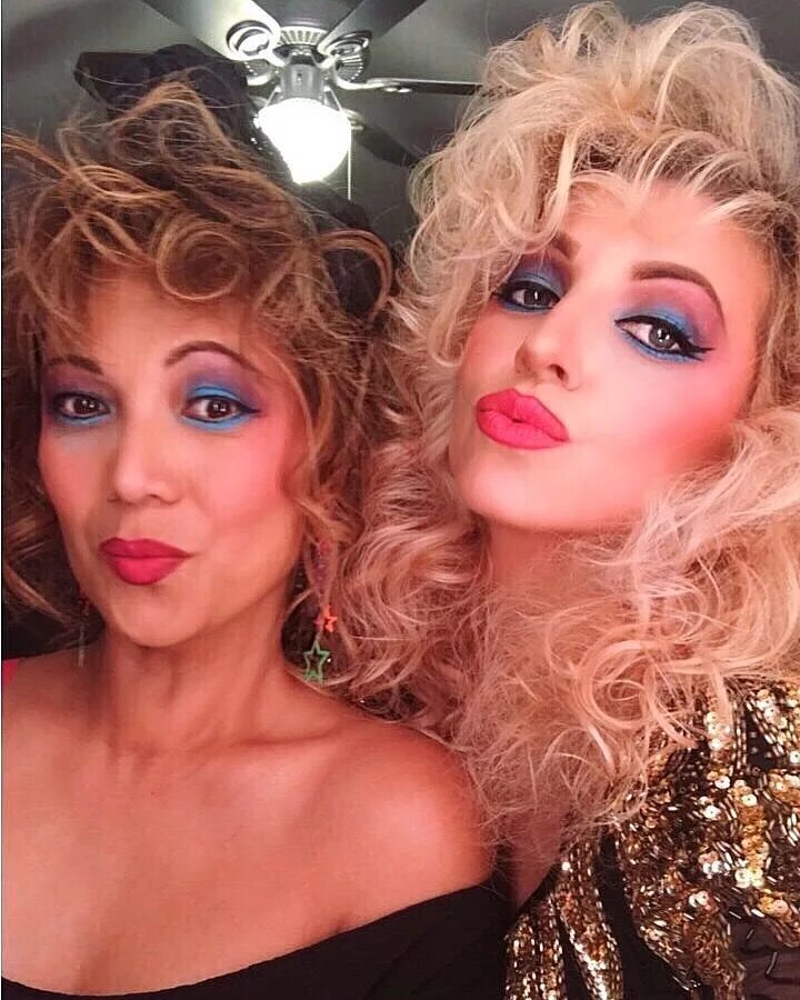 Макияж 00 х годов 80s makeup by Irina Bilka 80er-jahre-make-up, 80er jahre haare, 80er fashion par