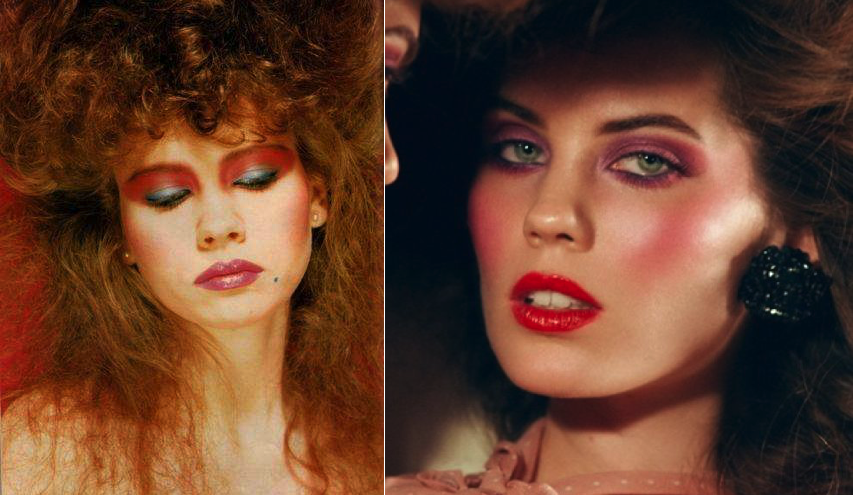 Макияж 00 х годов 15 Hair And Makeup Trends From The '80s 1980s makeup and hair, Hair makeup, Make