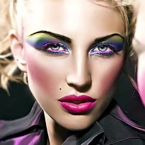 Макияж 00 х годов maquillaje epoca carnaval Como maquillarme, Maquillaje de neón, Make up ojos