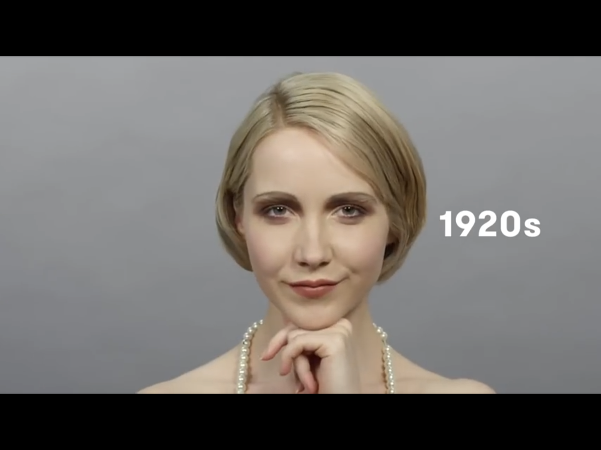 Макияж 100 лет Как менялись образы русских женщин за последнии 100 лет Different ideas Дзен
