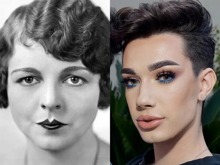 Макияж 100 лет What the ideal face of makeup looked like over the last 100 years Too much makeu